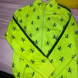Yellow Jeffree Star Tracksuit